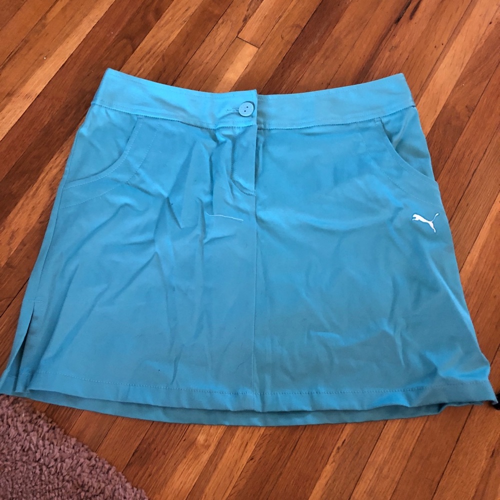 Teal Puma Golf Skort